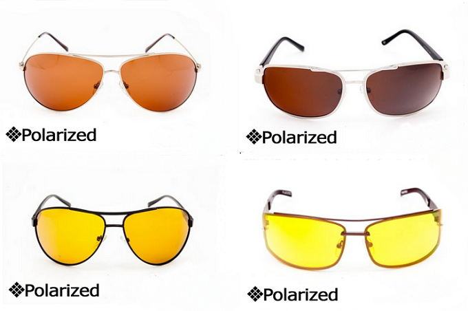 Цвет линз солнцезащитных очков с поляризацией